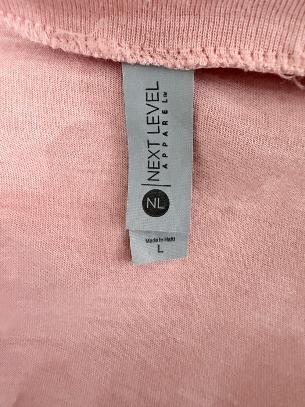 Next Level “Free Bird” Graphic Muscle Tank Top in Pink – Size Large - Picture 3 of 10